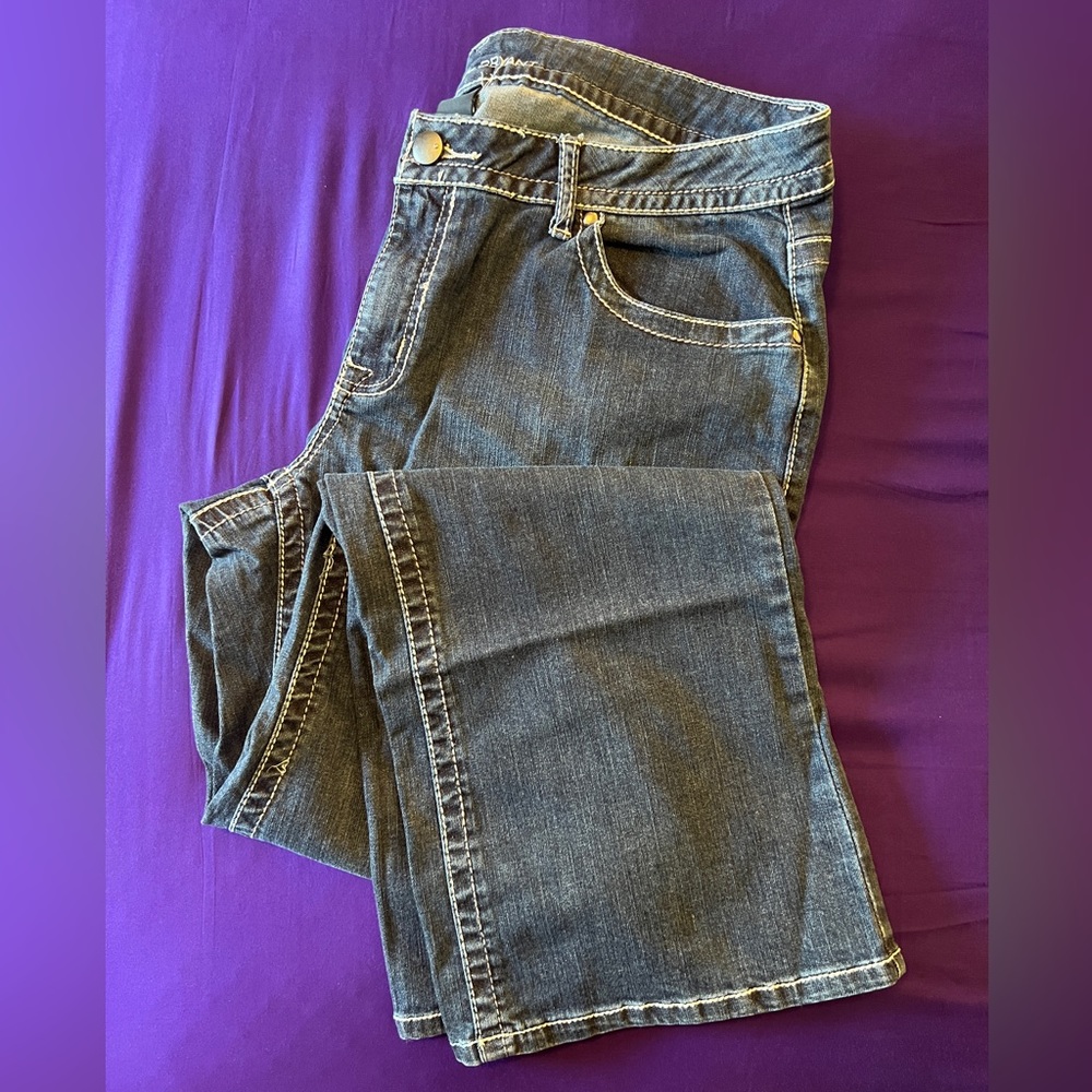 Lane Bryant Genius Fit Stretch Denim Bootcut Jeans